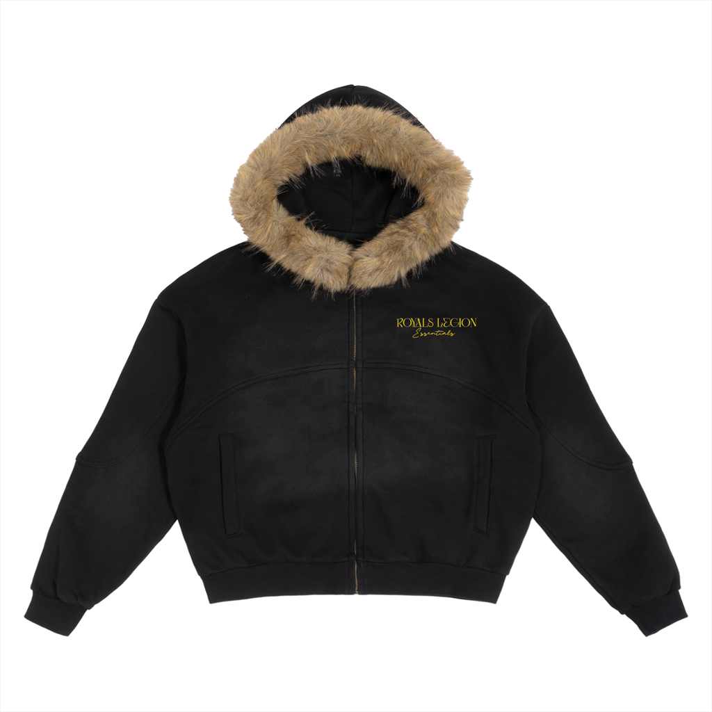 Detachable Fur Hoodie