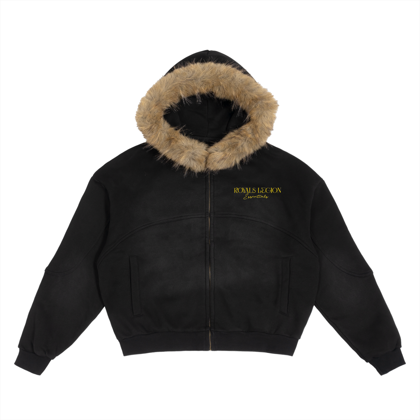 Detachable Fur Hoodie