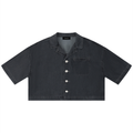 Denim Prestige Crop Top