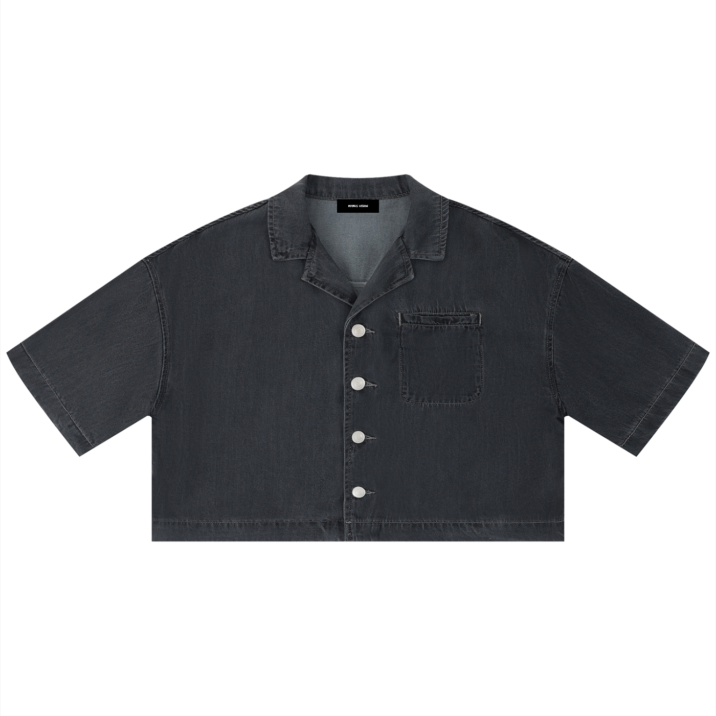 Denim Prestige Crop Top