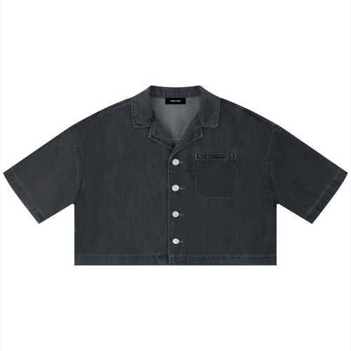 Denim Prestige Crop Top