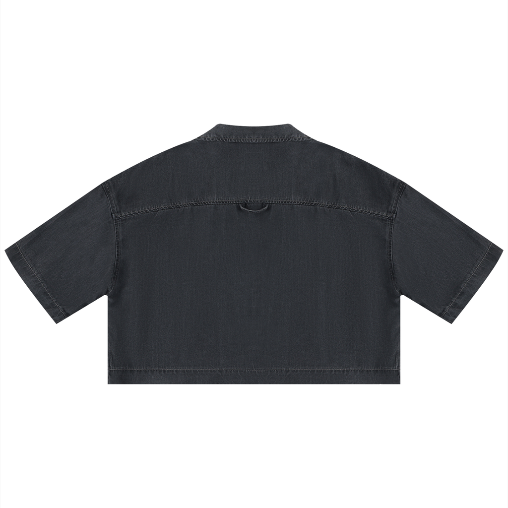Denim Prestige Crop Top