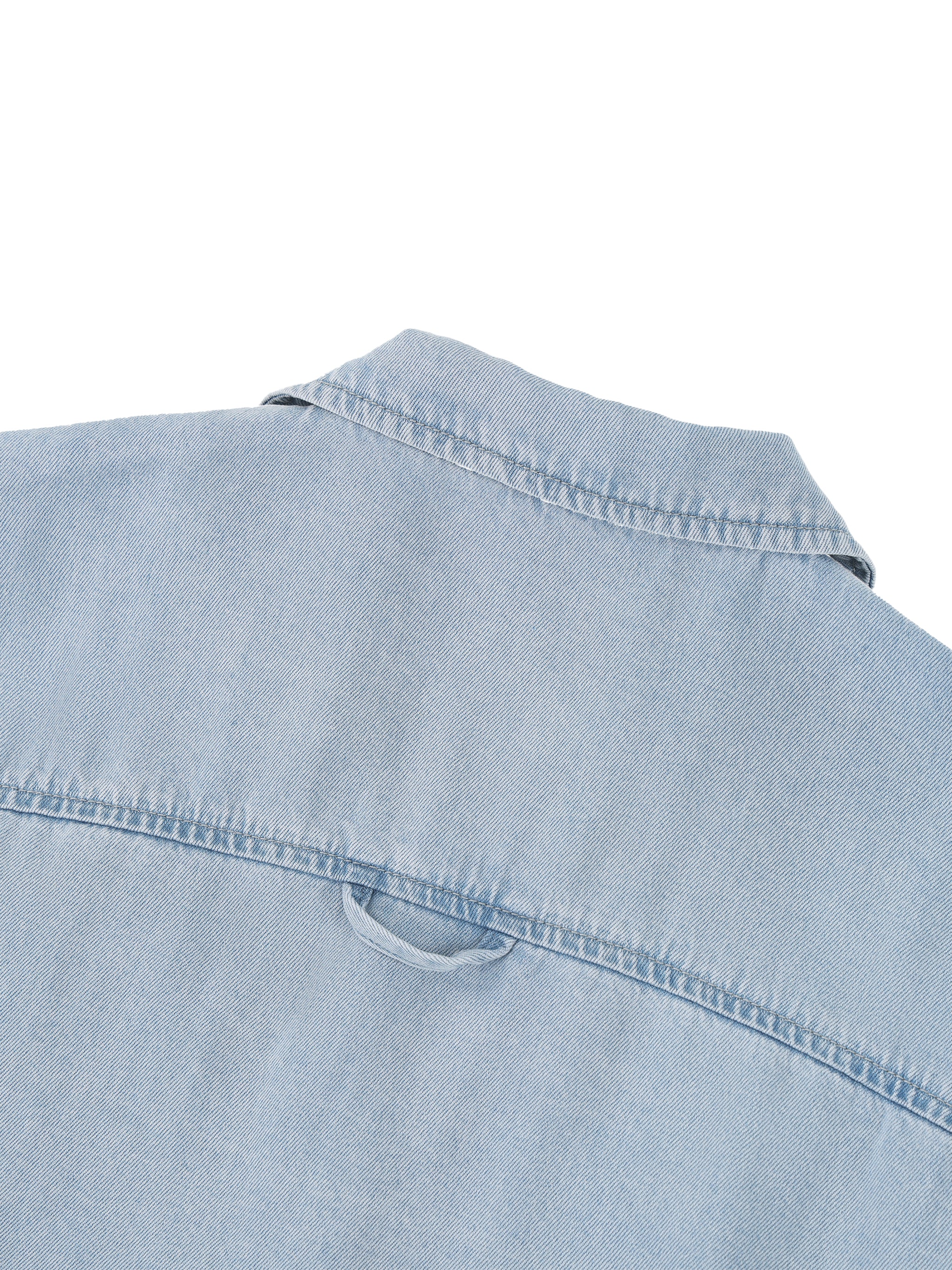 Denim Prestige Crop Top