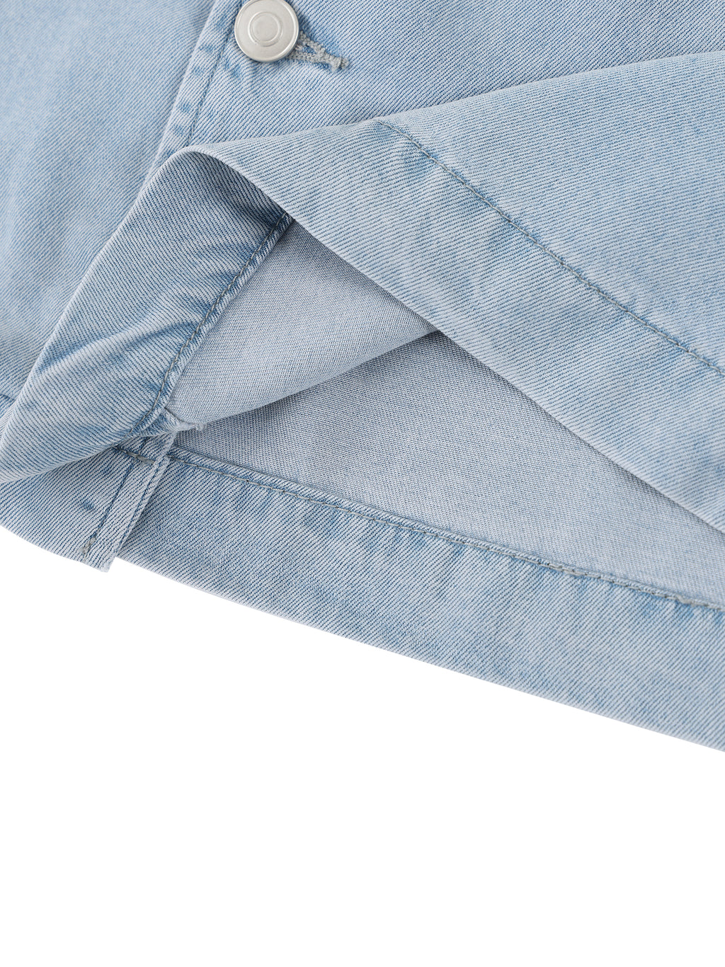 Denim Prestige Crop Top