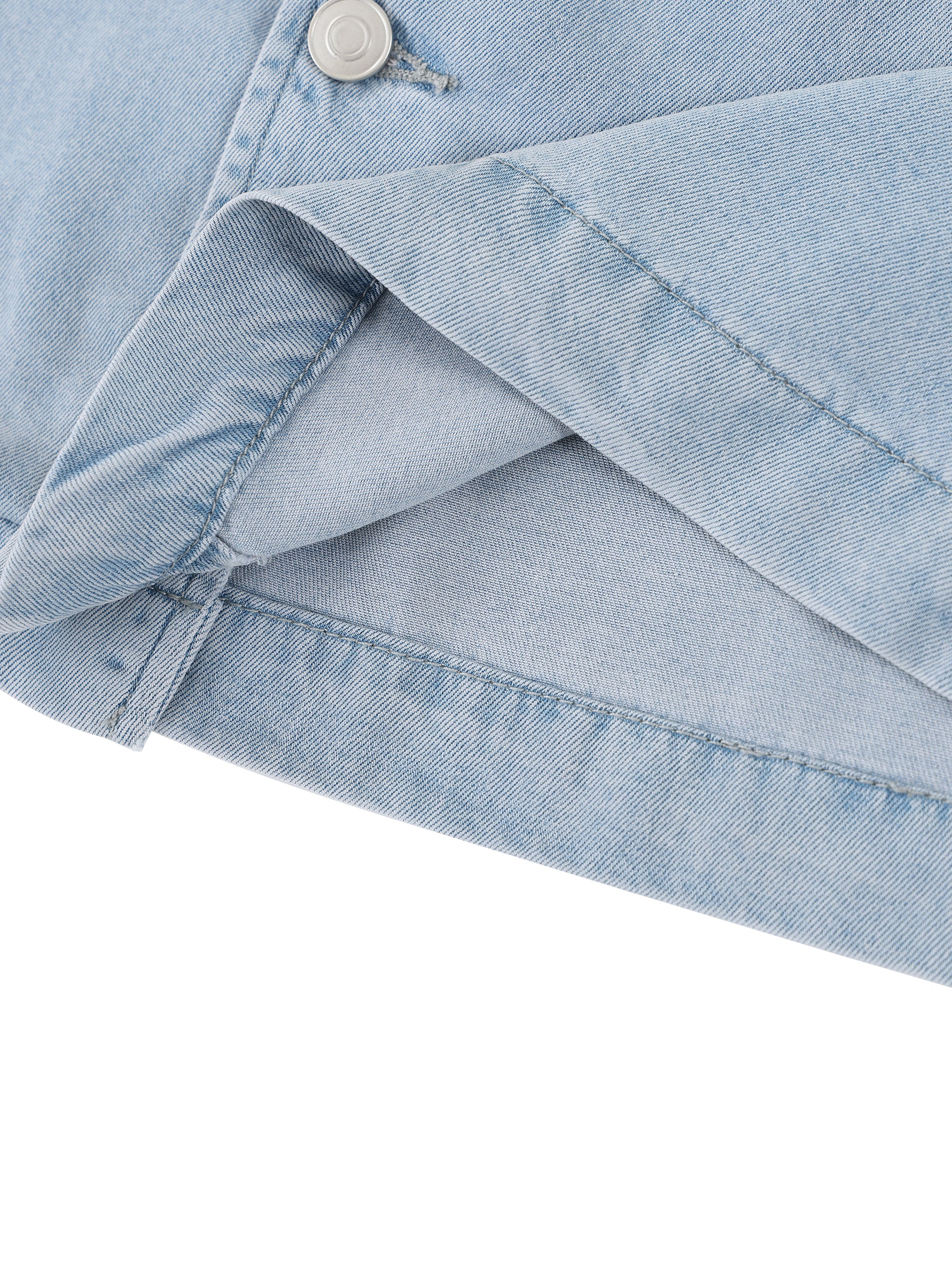 Denim Prestige Crop Top